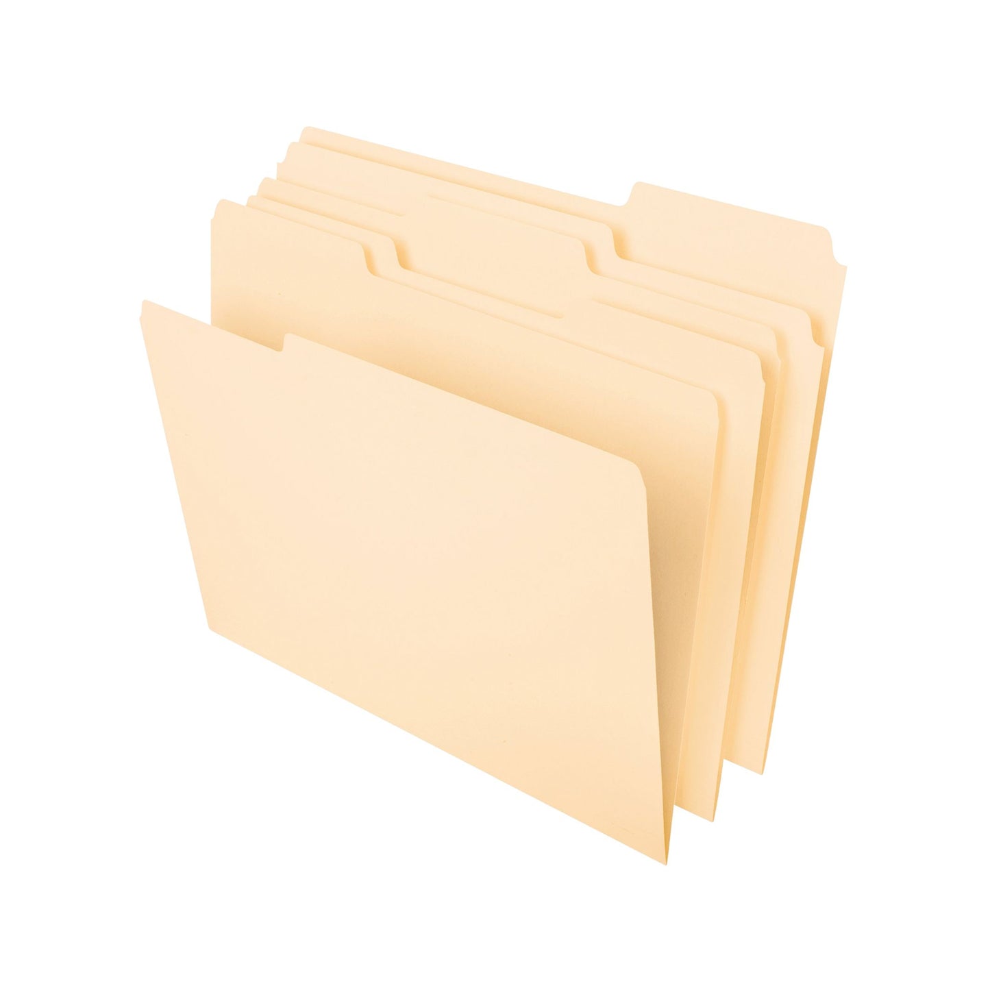 MANILA FILE FOLDER - ONE COLOR - LETTER SIZE - 100 UNITS/PACK