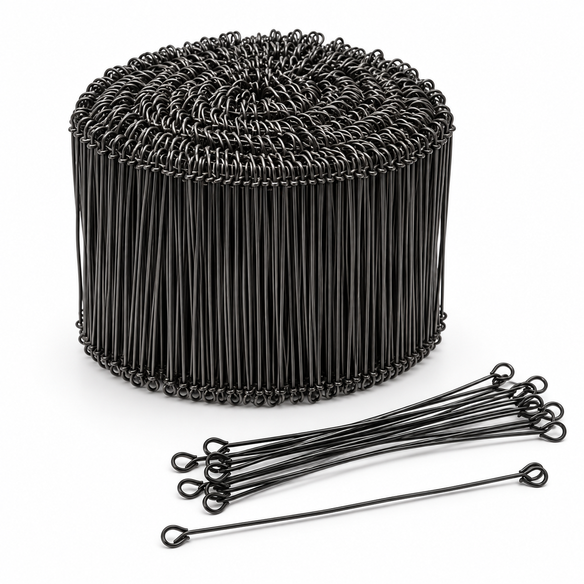 8" Wire Ties for Courier Bags – 1,000 Pack