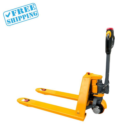 ELECTRIC PALLET JACK - 3.300 LBS 48x27" - Warehouse Instant Supplies LLC