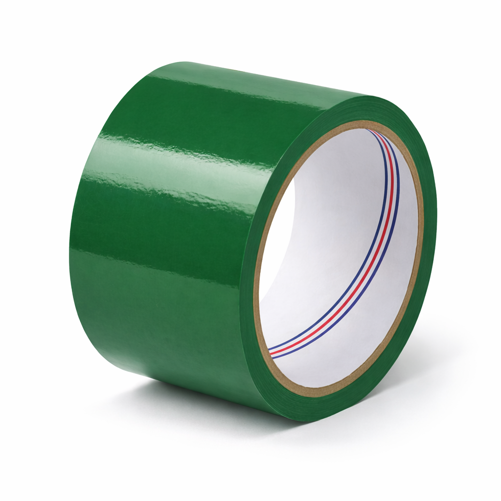 TAPE | GREEN 3" X 110' | 2.1 MIL | 24 ROLLS/PACK - Warehouse Instant Supplies LLC