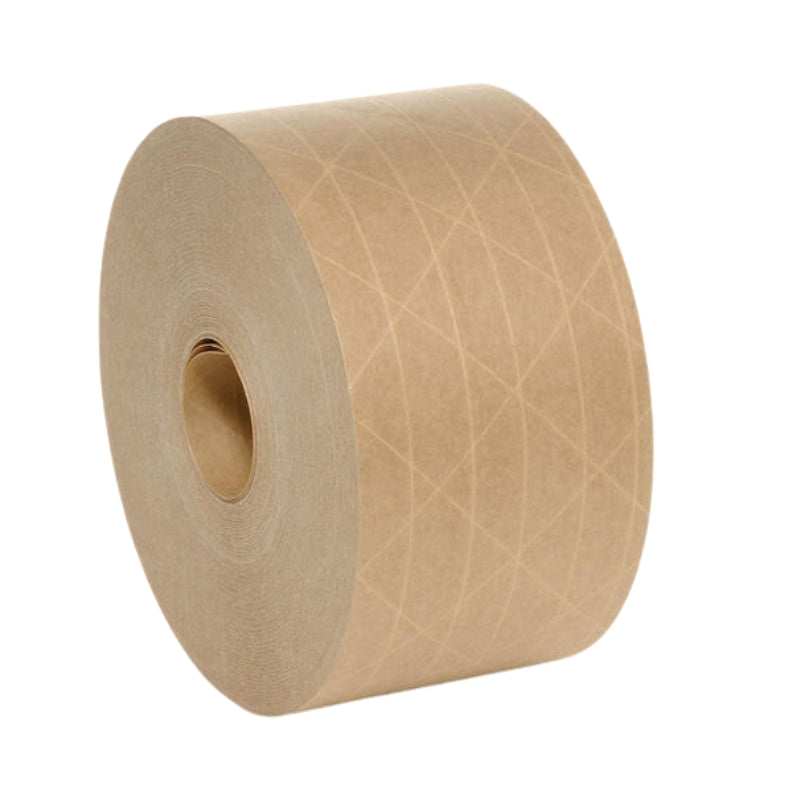 TAPE GUMMED REINFORCED 3"X 450' - 6 ROLLS/PACK