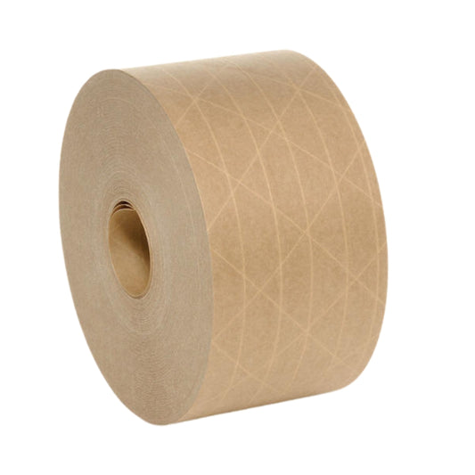 TAPE GUMMED REINFORCED 3"X 450' - 6 ROLLS/PACK