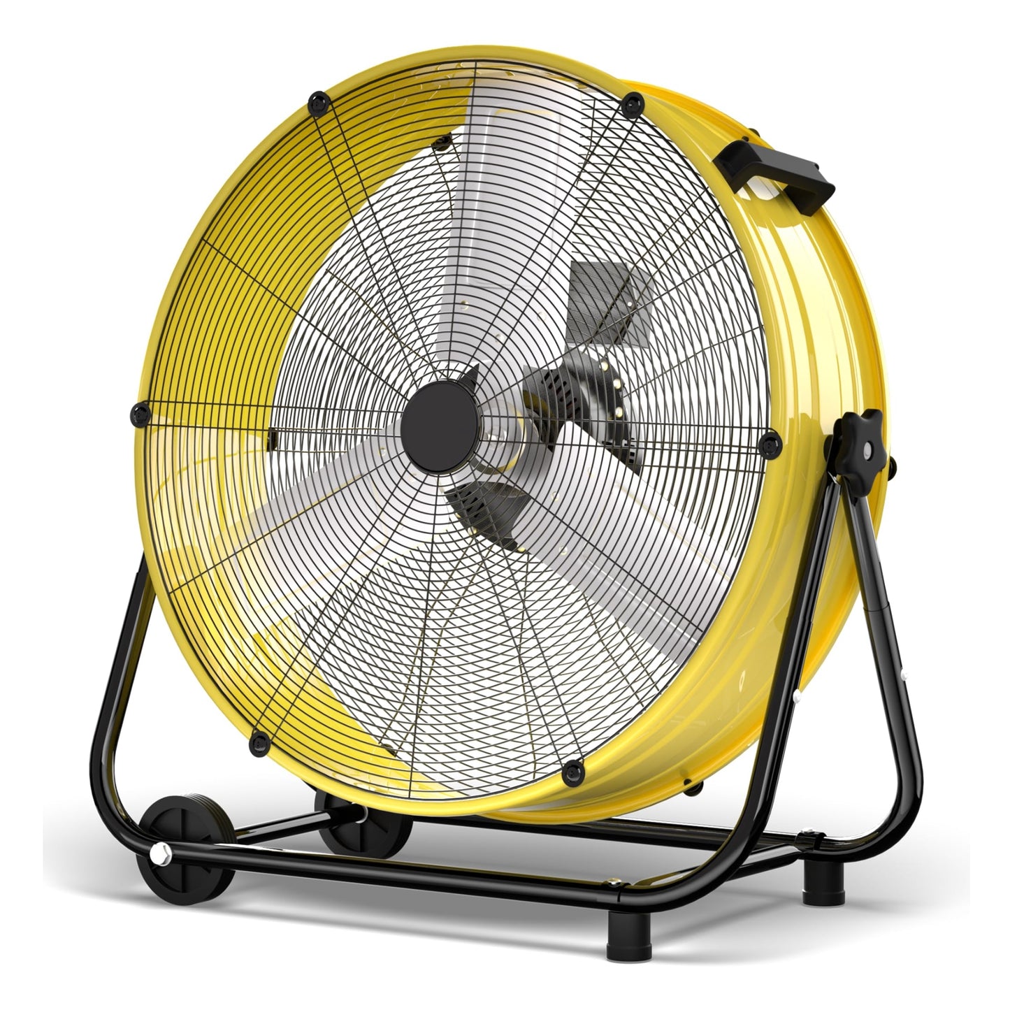 NDUSTRIAL FAN 30" YELLOW MEPTY 30-INCH INDUSTRIAL DRUM FAN