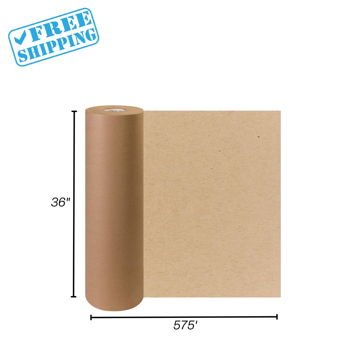 KRAFT PAPER ROLL | 36''X 575' | 1 ROLL