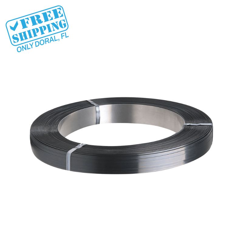 METAL STRAPPING 1/2 x.23 x2.432' BREAK STRNGHT 1.350 lbs - Warehouse Instant Supplies LLC