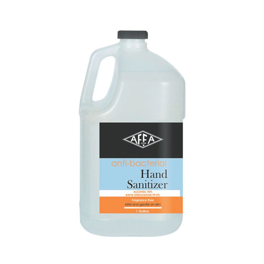 HAND SANITIZER  AFFA CORP GEL  1 GALLON  - 1 UNIT - Warehouse Instant Supplies LLC