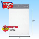 POLY MAILERS | 19X24 | 100 UNITS/PACK