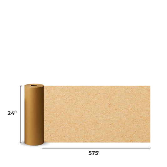 KRAFT PAPER ROLL | 24" X 575' | 1 ROLL