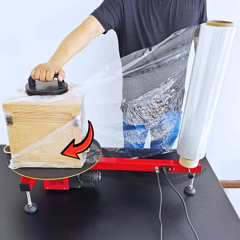 ELECTRIC STRETCH FILM WRAPPING MACHINE