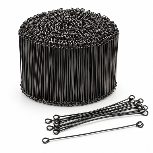 8" Wire Ties for Courier Bags – 1,000 Pack