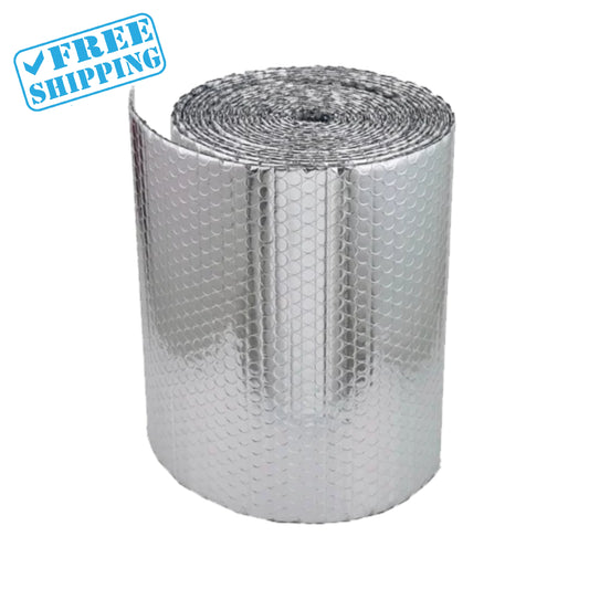 BUBBLE WRAP ROLL ALUMINUM LAMINATE | 48"X250'
