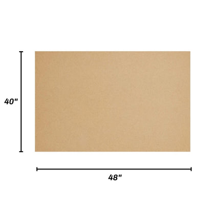 CARDBOARD CORRUGATED SHEETS 40" X 48" DOUBLE WALL