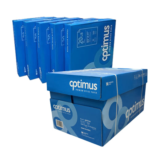 COPY PAPER LETTER 8.5X11" 10 REAM  (500 SHEETS/REAM) - ALL PURPOSE