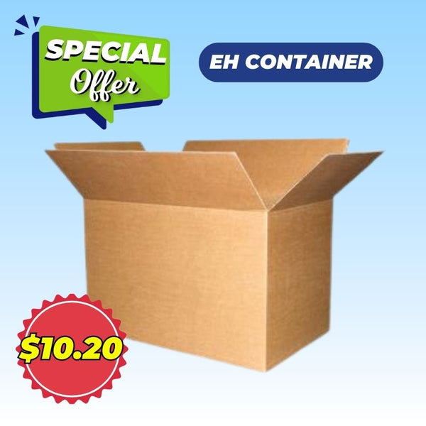 EH CONTAINER | 35.5X 22.5 X 22.5 inches | Double Wall - Warehouse Instant Supplies LLC