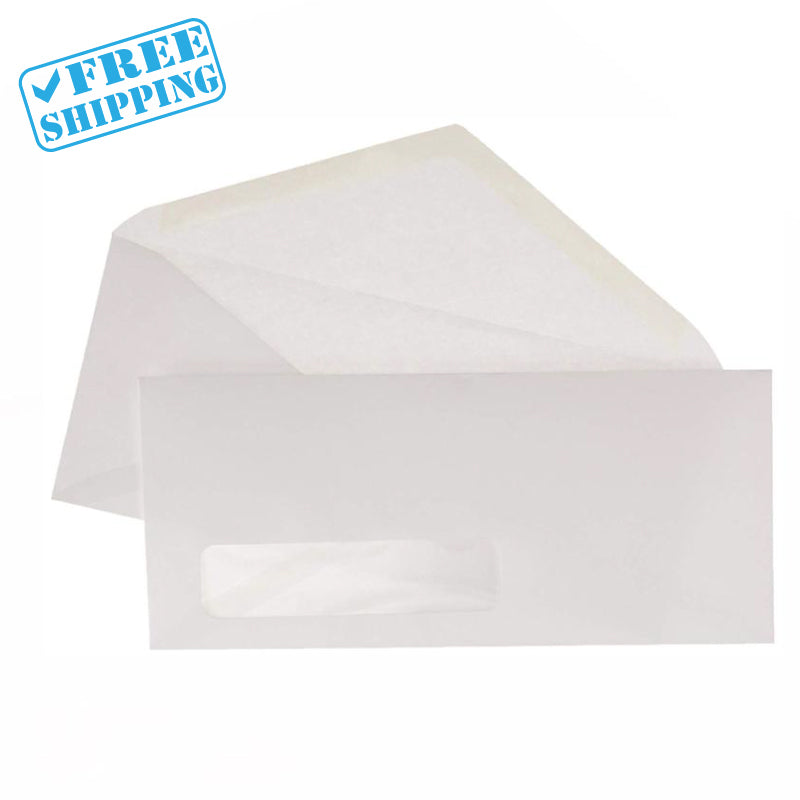 ENVELOPES w WINDOW 9-1/2"X4-1/8" - Warehouse Instant Supplies LLC
