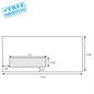 ENVELOPES w WINDOW 9-1/2"X4-1/8" - Warehouse Instant Supplies LLC