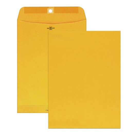 ENVELOPES 9X12" BROWN CLASP | 100 UNITS/PACK - Warehouse Instant Supplies LLC