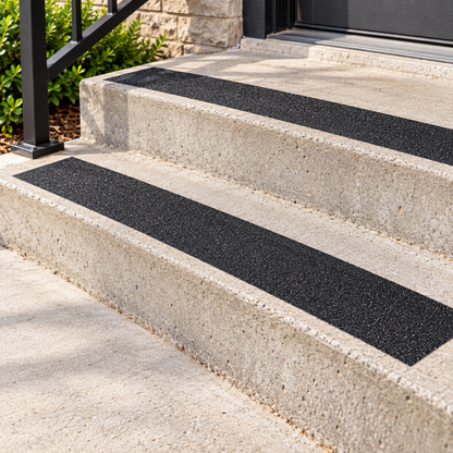 Black Anti-Slip Grip Tape 4" x 33 ft | 80 Grit | Waterproof