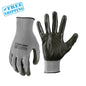 TOUGH WORKING GLOVES | NITRILE COATED | FIRM GRIP | 1 PAIR - Warehouse Instant Supplies LLC