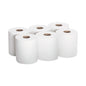 TOWEL - HARDWOUND T.  8"X800' - WHITE 6 ROLLS/PACK - Warehouse Instant Supplies LLC