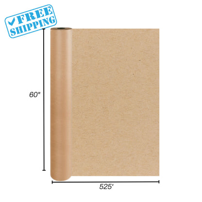KRAFT PAPER ROLL | 60'' X 525 | 1 ROLL