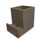 NATURAL GRAIN WOOD DESK PEN HOLDER CARD