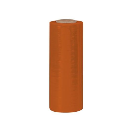 STRETCH FILM | ORANGE | 85 GAUGE | 18"X1000' | 4 ROLLS/PACK