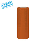 STRETCH FILM | ORANGE | 85 GAUGE | 18"X1000' | 4 ROLLS/PACK