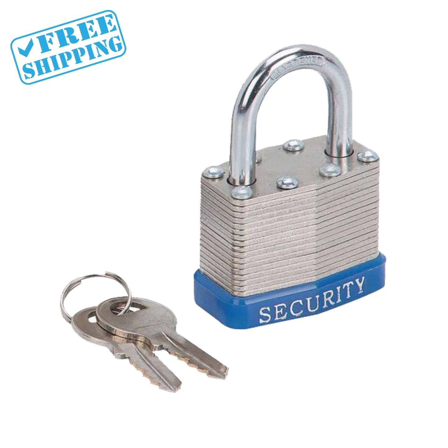 PADLOCK 1-1/2" KEYED-ALIKE PADLOCKS - 3 PACK
