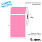 LABEL | DIRECT THERMAL | 4x6" CORE 1"/9 ROLLS X 450 LABELS = 4050 LABELS | all Colors - Warehouse Instant Supplies LLC