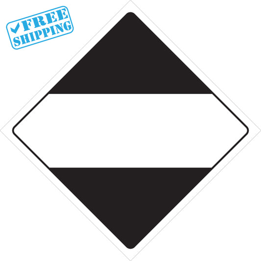 Placard Sign | LIMITED MARKING QUANTITY | 10x10" | Pack of 25 units - Warehouse Instant Supplies LLC