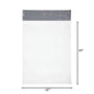 White Poly Mailer Shipping Bags, 2.5 Mil – Multiple Sizes