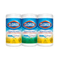 CLOROX DISINFECTING WIPES ANY SCENT 225 COUNT/ PACK - 3 PACKS
