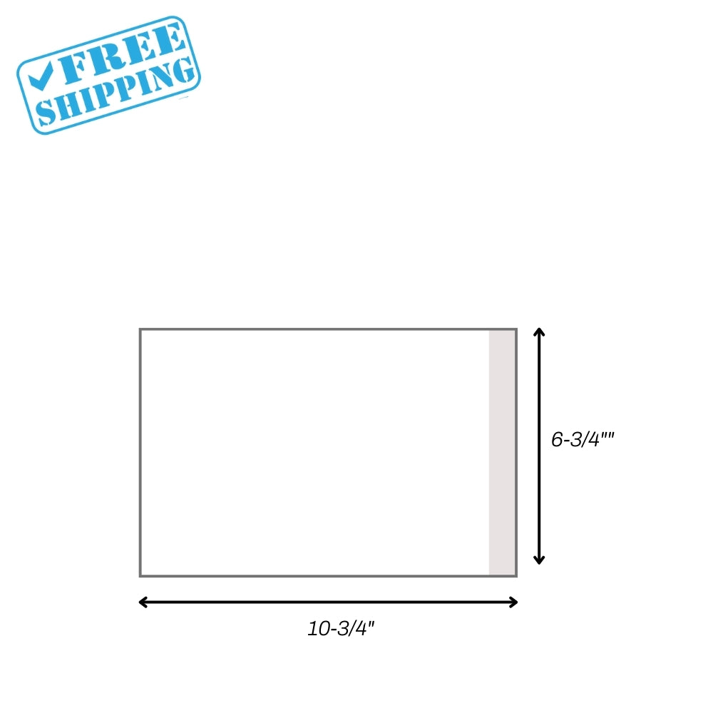 PACKING LIST - SIZE 10 3/4 X 6 3/4" -500 UNITS/PACK