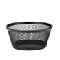PAPERCLIP HOLDER, DURABLE MESH 3.5X3.5X2'' CUP MESH BLACK