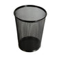 PEN HOLDER FOR DESK MESH METAL PENCIL CUP FOR PEN | BLACK |  2.6X3.5X4''