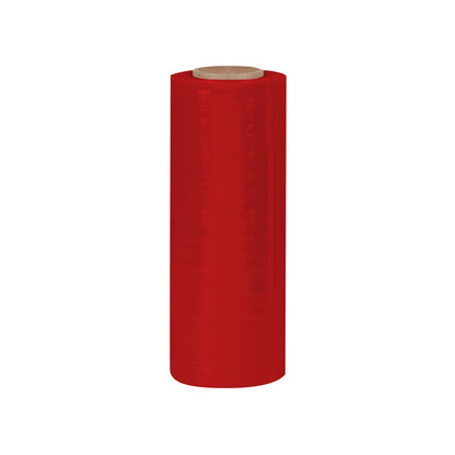 STRETCH FILM | RED | 80 GAUGE | 18"X1000' | 4 ROLLS/PACK