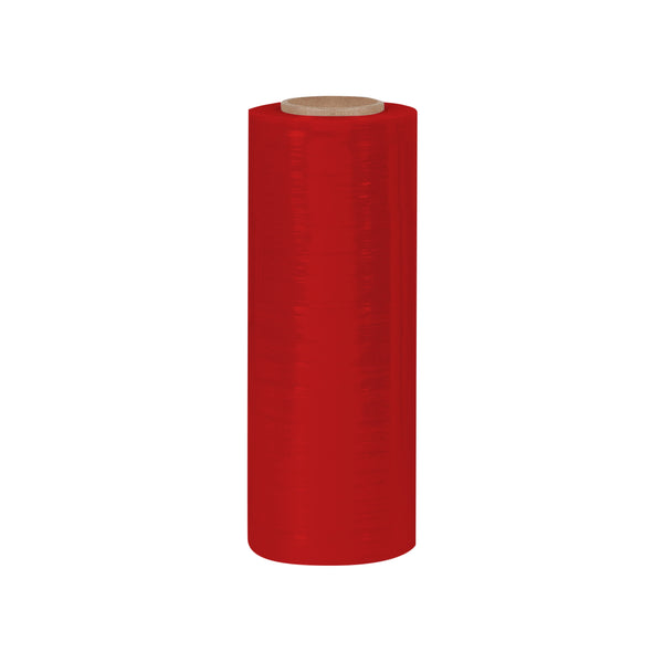 STRETCH FILM | RED | 80 GAUGE | 18"X1000' | 4 ROLLS/PACK