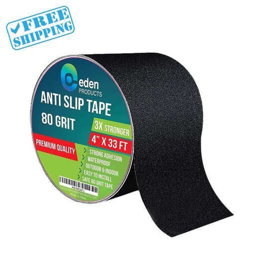 TAPE ANTI SLIP 4"X33 ft WATERPOOF OUTDOOR BLACK