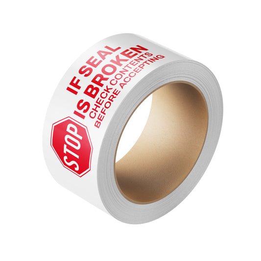 SECURITY TAPE STOP 3" 110 YDS | 2.1 MIL | 24 ROLLS/PACK