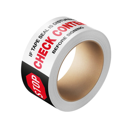 SECURITY TAPE STOP 3" 110 YDS | 2.1 MIL | 24 ROLLS/PACK
