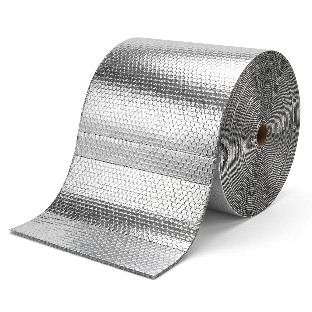 ALUMINUM LAMINATED BUBBLE PROTECTIVE ROLLS | 48" x 250' - Warehouse Instant Supplies LLC