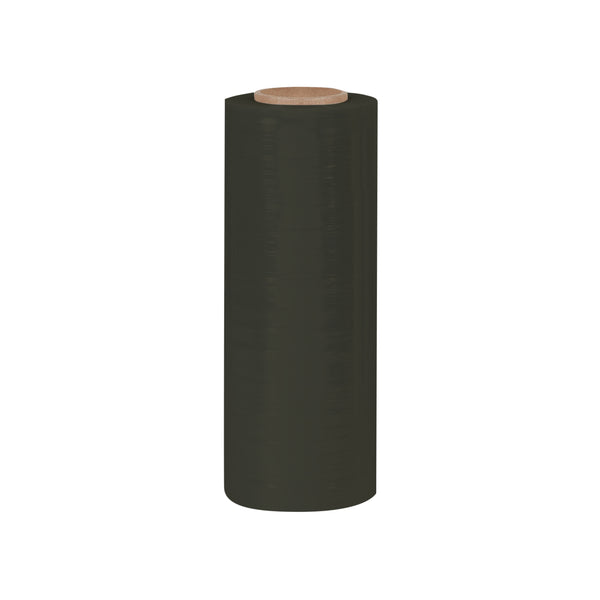 STRETCH FILM | BLACK | 80 GAUGE | 18"X800' | 4 ROLLS/PACK