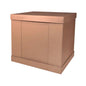 Double wall corrugated D Container box 58 x 42 x 45 inches for industrial bulk shipping and warehouse storage