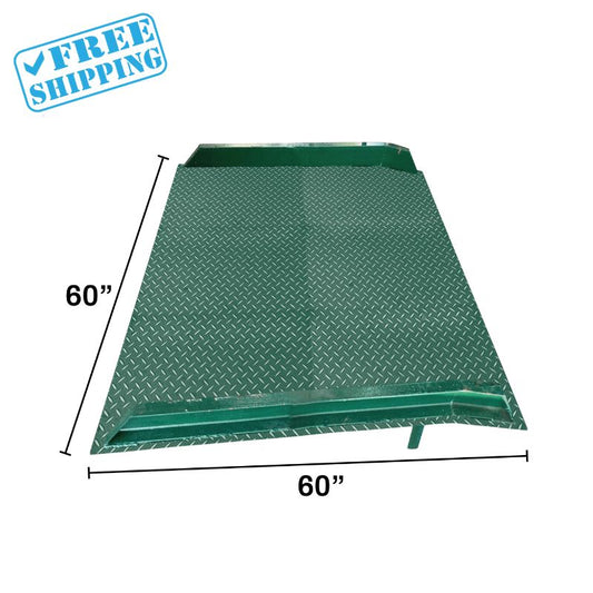 DOCK RAMP 60'' X 60'' EXTRA HEAVY DUTY 60" x 60" - Warehouse Instant Supplies LLC