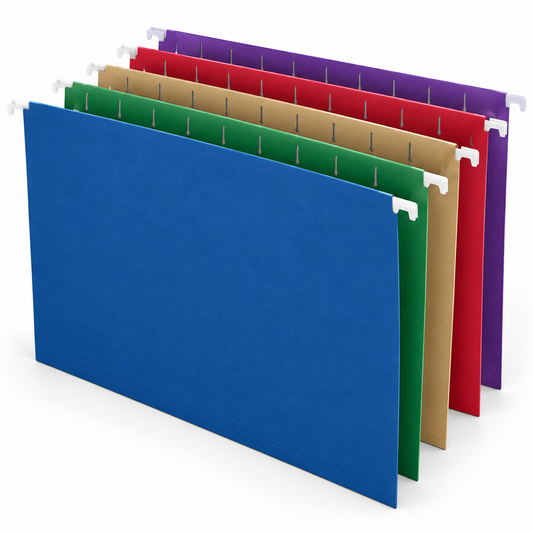 Hanging File Folders, Letter Size – 25/Box