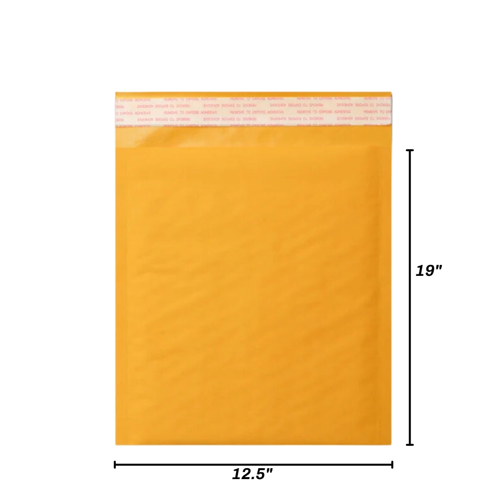Kraft Bubble Mailers – Self-Seal Padded Envelopes, Multiple Sizes