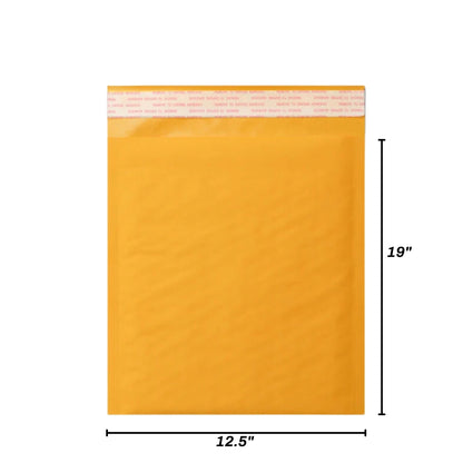 Kraft Bubble Mailers – Self-Seal Padded Envelopes, Multiple Sizes
