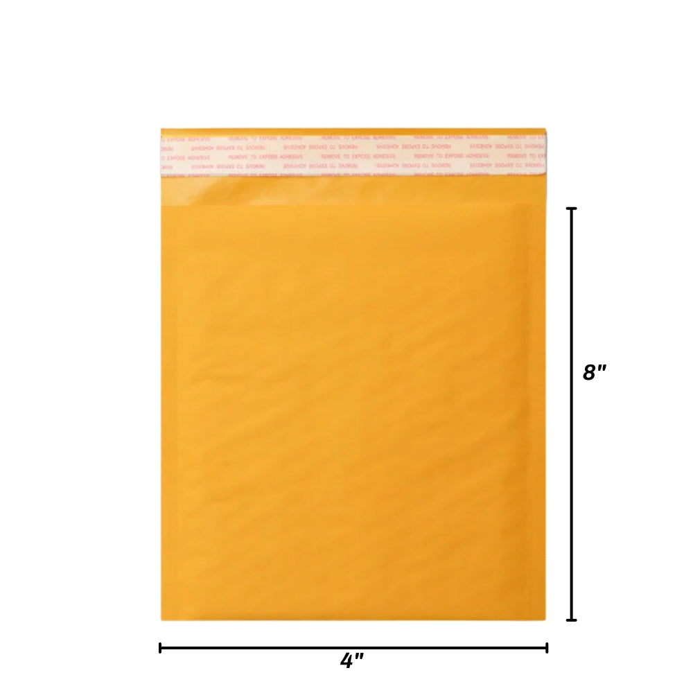 Kraft Bubble Mailers – Self-Seal Padded Envelopes, Multiple Sizes