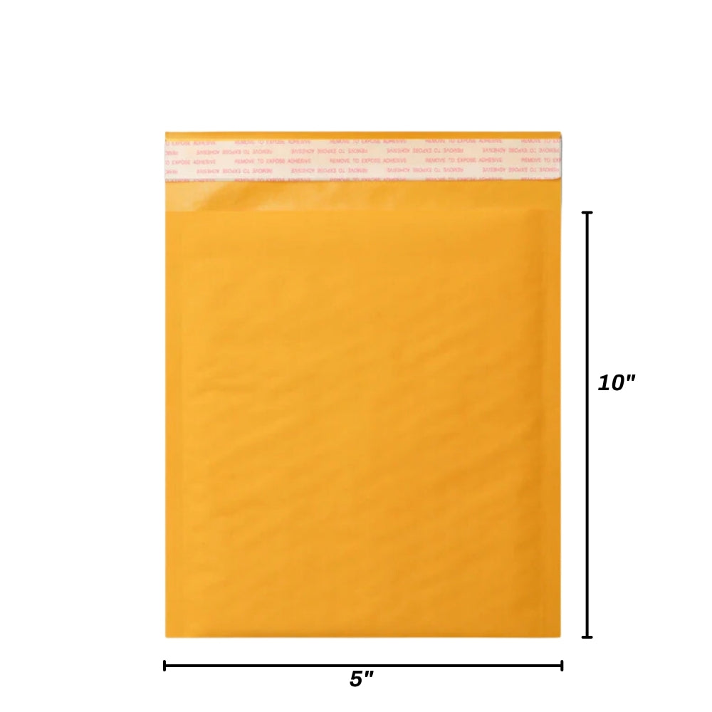 Kraft Bubble Mailers – Self-Seal Padded Envelopes, Multiple Sizes